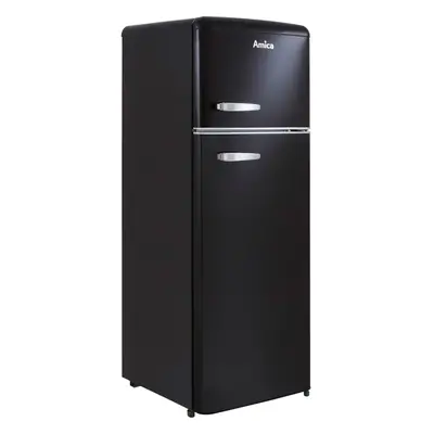 Amica FDR2213B 70/30 Fridge Freezer - Black