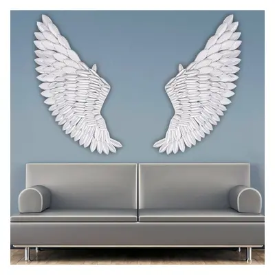 100cm Banksy Large Rustic Angel Wing Wall Mount Hanging Art Bedroom