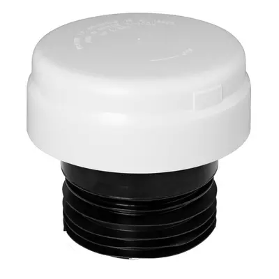 McAlpine VP100E-WH White Ventapipe Internal /External with dual-fit synthetic rubber finger seal