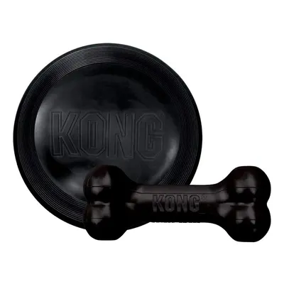 KONG - Extreme Flyer and Extreme Goodie Bone - Tough Dog Toys for Power Chewers - for Large Dogs