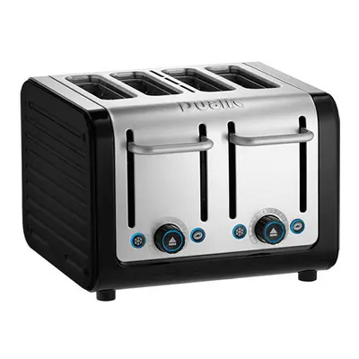 Dualit Architect Slot Black Body With Gloss Black Panel Toaster