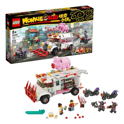 LEGO Monkie Kid: Pigsys Food Truck Building Kit Gift for Kids (