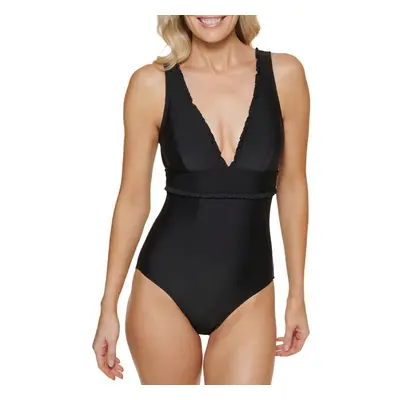 Tommy Hilfiger Women's Standard One Piece Swimsuit Black