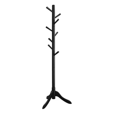 VASAGLE Solid Wood Coat Rack Free Standing Coat Rack TreeShaped Coat Rack with Hooks Height Opti