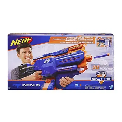 Nerf E0438EU4 N-Strike Elite Infinus Blaster with Dart Drum, Multicolour (New)