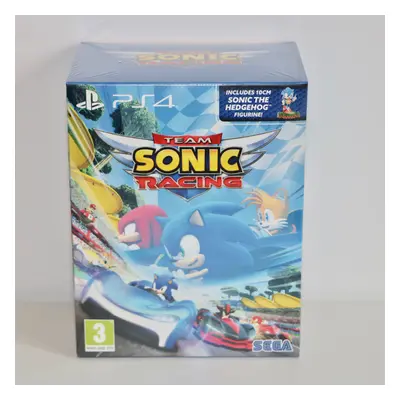 Team Sonic Racing - Sony PS4 Game - Special Edition With Figure