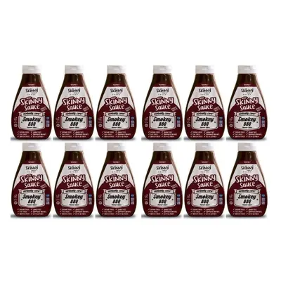 Skinny Sauce Smokey BBQ 425ml (Pack of 12)