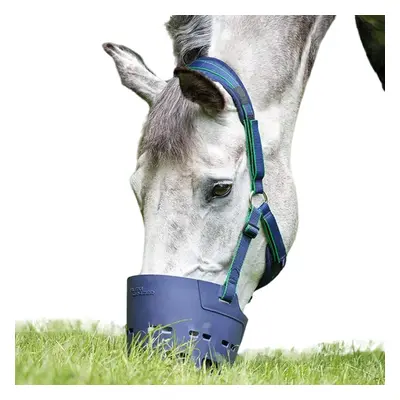 (Cob, Navy) Flexi Horse Grazing Muzzle