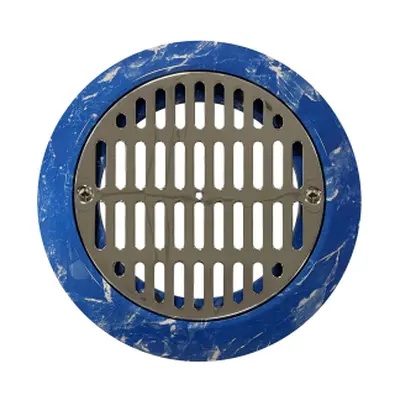 Certikin Main Drain - Liner - Flat Grille SPHD33LO+MARB | Flat main drain grille (stainless stee