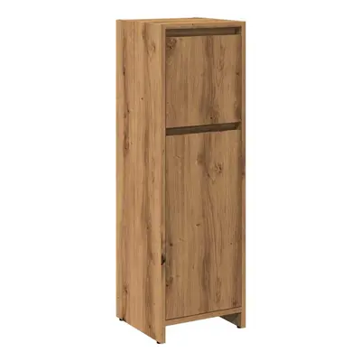 (artisan oak) vidaXL Bathroom Cabinet Washroom Storage Cabinet Cupboard Engineered Wood