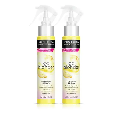 John Frieda Go Blonger Lightening Spray Paraben Free Phthalate Free Ammonia Free Cruelty Free Bl