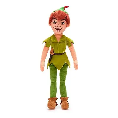 Disney Store Official Peter Pan Medium Soft Toy, 48cm/18?, Plush Character Figure with Printed C