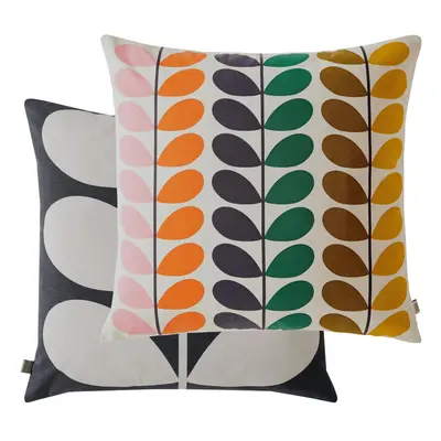 Orla Kiely Cushions Duo Stem Multi 50cmx50cm Filled Cushion