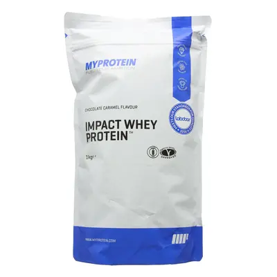 MY PROTEIN Impact Whey Protein Supplement Pouch, kg, Chocolate Caramel