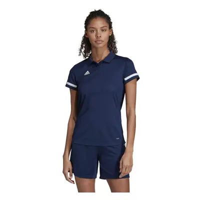 adidas Female Team Polo Shirt Team Navy Blue/White