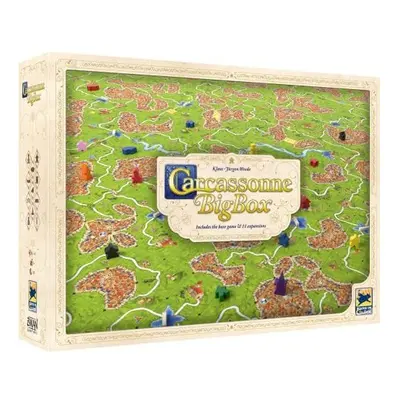 Z-Man Games Carcassonne Big Box (2022) | Board Game | Ages 7+ | Players | Minutes Playing Time, 