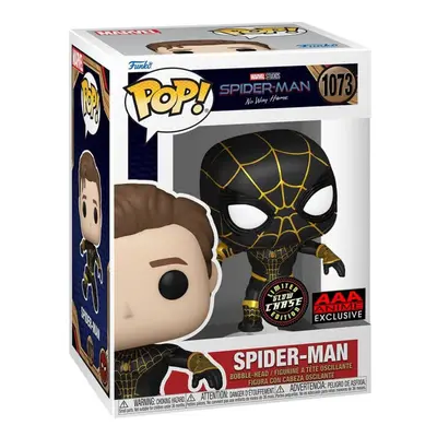 Funko Pop Spiderman No Way Home Spiderman (Masked) GITD Chase Figure (AAA Anime Exclusive)