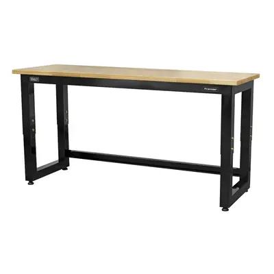 Sealey Premier™ Heavy-Duty Steel Adjustable Workbench with Wooden Worktop 1830mm APMS22