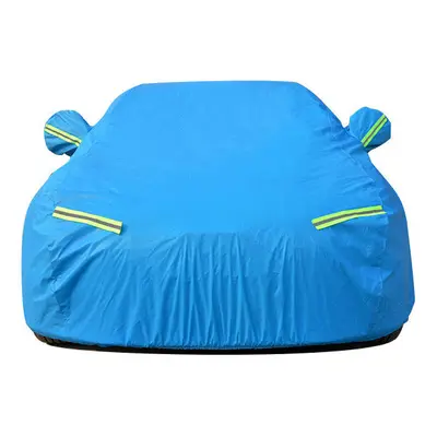 (Blue, For Toyoda Camery) Car Cover Waterproof Rainproof Sunscreen UV Protection Cold-resistant 