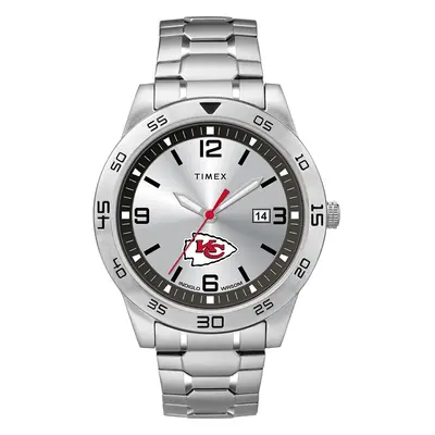 Timex Tribute Men's NFL Citation 42mm Watch - Kansas City Chiefs with Stainless Steel Expansion 