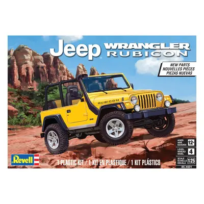 Plastic Model Kit-Jeep Wrangler Rubicon