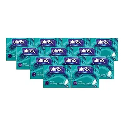 Ultrex Sanitary Pads Ultra Fit 12PK