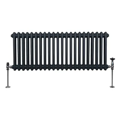 (300mm x 1012mm, Grey) Traditional Column Radiator Heater