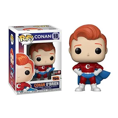 Funko Pop! Conan OBrien Superhero Exclusive Vinyl Figure