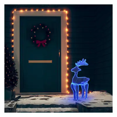 vidaXL Reindeer Christmas Decoration with Mesh LEDs Holiday Light Ornament