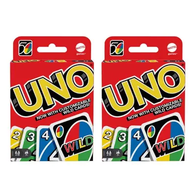 Mattel Uno Card Game Pack Red