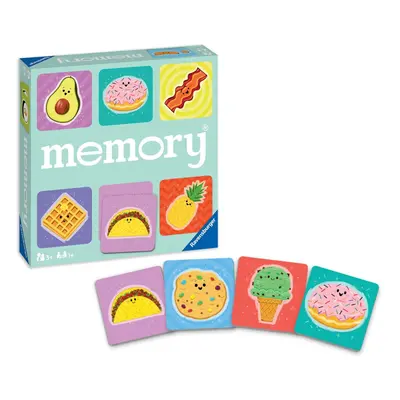 Ravensburger 4 Foodie Favorites Memory Game for Boy & Girls Age