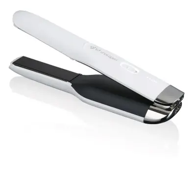 GHD UNPLUGGED CORDLESS STYLER HAIR STRAIGHTENER WHITE