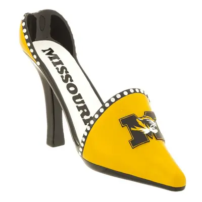 Evergreen Missouri Tigers High Heeled Shoe Decorative Wine Bottle Hold