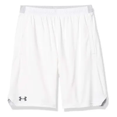 Under Armour Mens Locker 9In Pocketed Short Steel