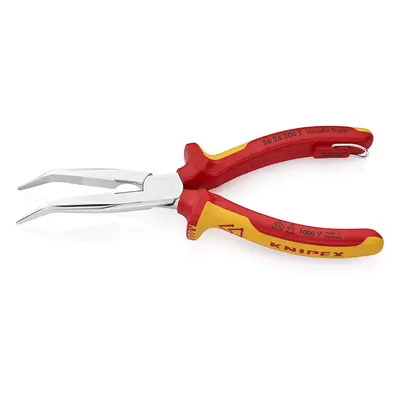 KNIPEX Snipe Nose Side Cutting Pliers (Stork Beak Pliers) 1000V-insulated (200 mm) 26 T