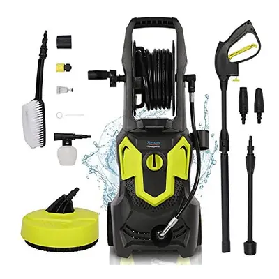 Stream Electric Pressure Washer, 1650W Bar 420L/H Jet Washer Power Washer with Adjustable Nozzle