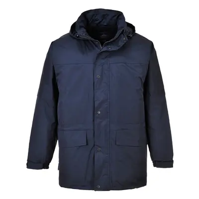 (Navy, 3XL) Portwest Oban Fleece Lined Jacket