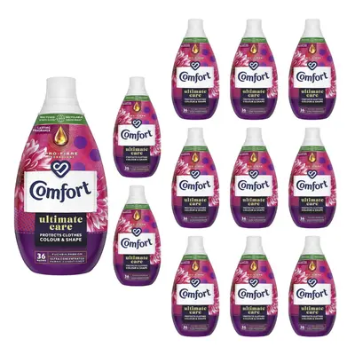 Comfort Ultimate Care Fabric Conditioner Fuschia Washes 540ML Pack of