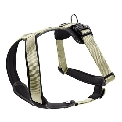 HUNTER NEOPREN dog harness, nylon, padded with neoprene, for sport and leisure,olive / black, ny