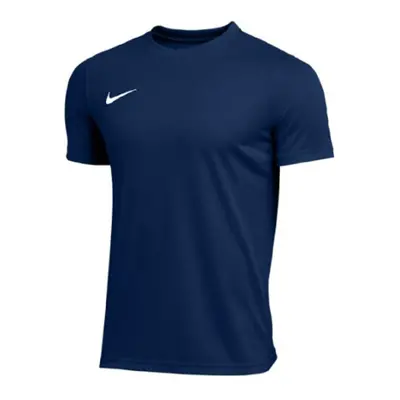 Nike Youth Park VII Short Sleeve Shirt (Navy Large)