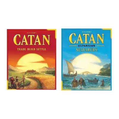 (Trade Build Settle) Trade Build Settle/Seafarers Expansion for the Catan Board Game Family Card