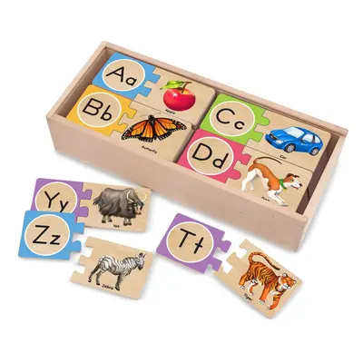 Melissa & Doug Self-Correcting Letter Puzzles