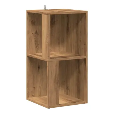 (artisan oak, x x cm) vidaXL Corner Cabinet Rack Standing Shelf Storage Cabinet Engineered Wood