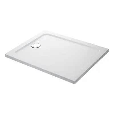 Mira Flight Safe Shower Tray Low Profile Rectangular Acrylic & Waste 1700x700