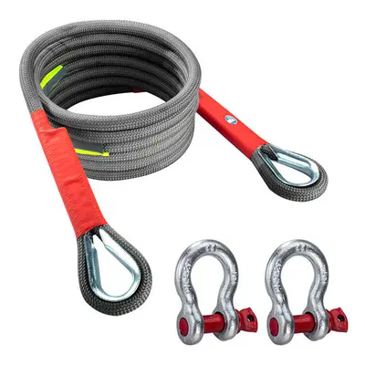 (35 tons meters+large American style steel hook (rescue)) Emergency Rescue Rope, Car Trailer Rop