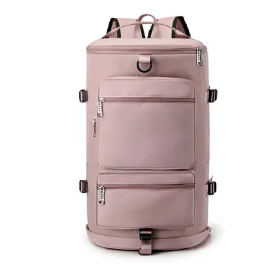 (Cherry) Use More Casual Travel Packs Men And Women, Large Capacity, Dry And Wet, Separated Fitn