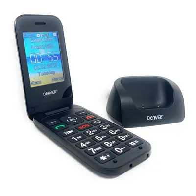 Denver BAS-24200M Big Button Elderly Senior Easy To Use Unlocked Mobile Phone