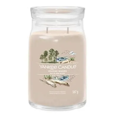 Yankee Candle - Seaside Woods Signature Candle ( pÅÃ­moÅskÃ¡ dÅeva ) - VonnÃ¡ svÃ­Äka 368.0g