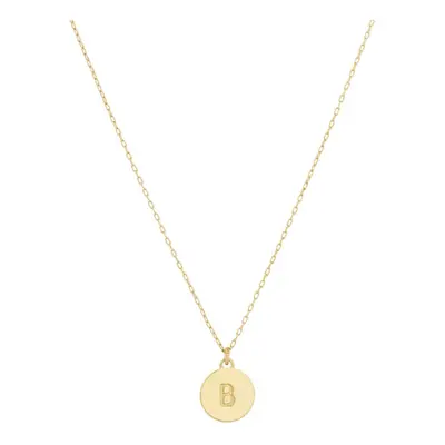 Kate Spade New York B Mini Pendant Gold