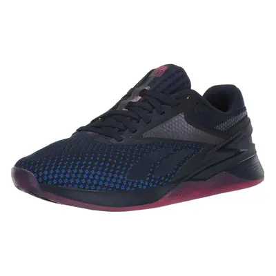 Reebok Women's Nano X3 Traning Sneaker Vector Navy/Semi Proud Pink/Ve